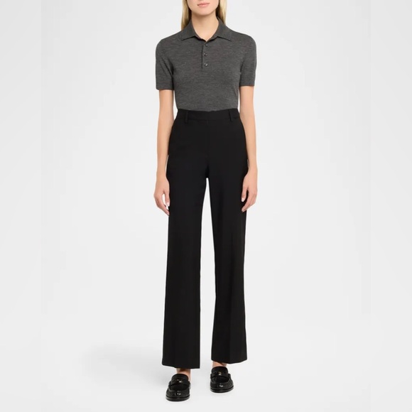 Burberry Cadet Ruched Black Leather Loafer Mule Size EU 38 US 8 - Picture 3 of 10